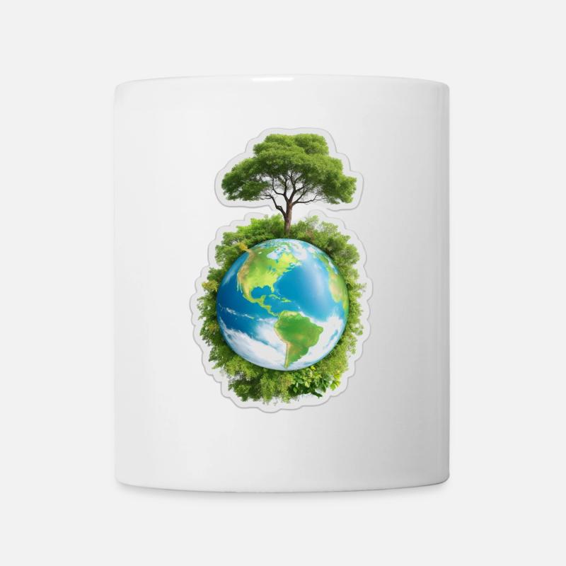 Mutter Erde - Tasse - Weiß