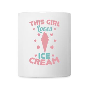 Little ice cream lover - Mug - white - Front