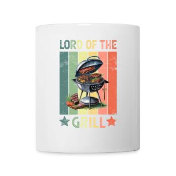Grill Grillen Grillmeister - Tasse - Weiß - Vorne