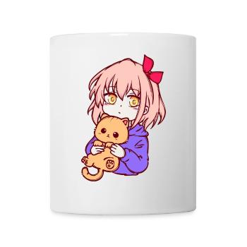 Girls Manga Japan Cartoon Anime Comic - Mug - white - Front