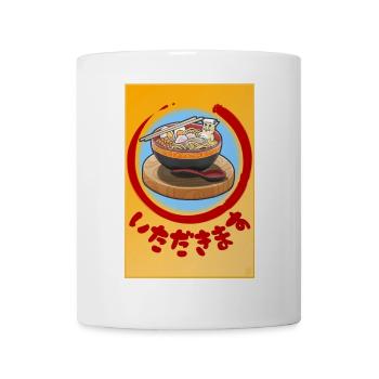RamenCat - Poster - Tasse - Weiß - Vorne