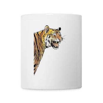 Tiger - Tasse - Weiß - Vorne