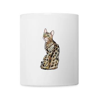 Bengal Cat - Mug - white - Front