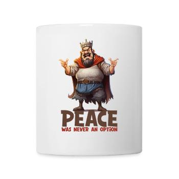 Funny King – Peace Fantasy RPG Design - Mug - white - Front