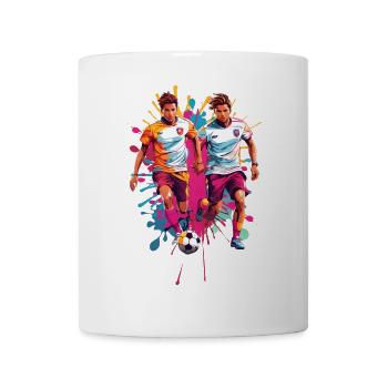 Fußballspieler - Tasse - Weiß - Vorne