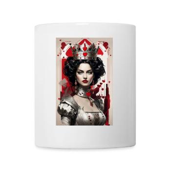 Fantasy Cyberpunk of the Queen of Hearts III - Mug - white - Front