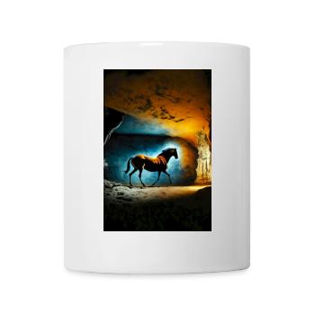 Prehistoric horse 01 - Mug - white - Front