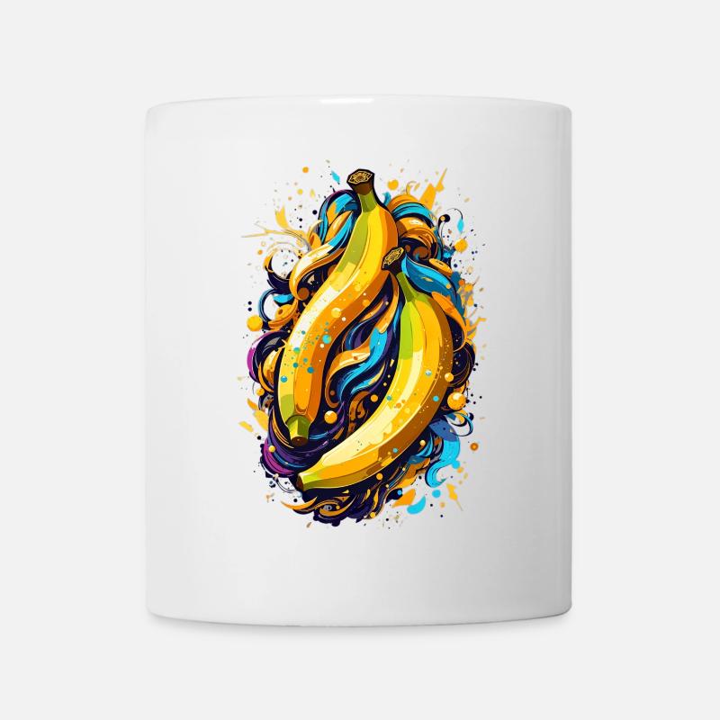 Bananen - Tasse - Weiß