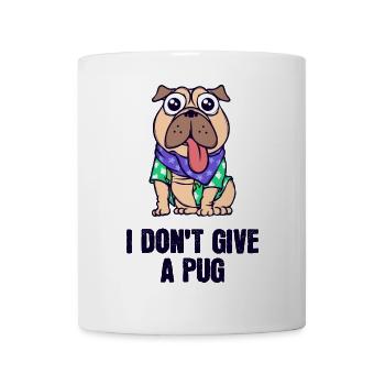 Animaux de compagnie Chien Cuddly Toy Déclaration de l’animal préféré - Mug blanc - blanc - Devant