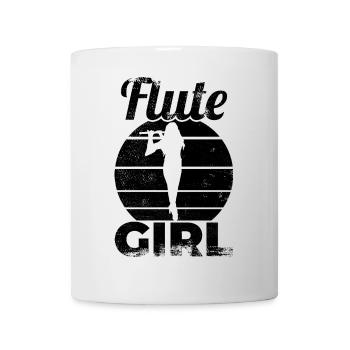 Flute Girl - Mug - white - Front
