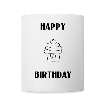 ALLES GUTE ZUM GEBURTSTAG. ALLES GUTE ZUM GEBURTSTAG. JAHRESTAG. - Tasse - Weiß - Vorne
