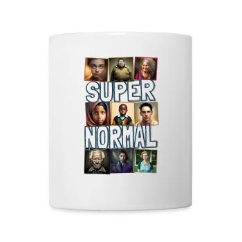 Super Normal 02 SUPER NORMAL - Mug blanc - blanc - Devant