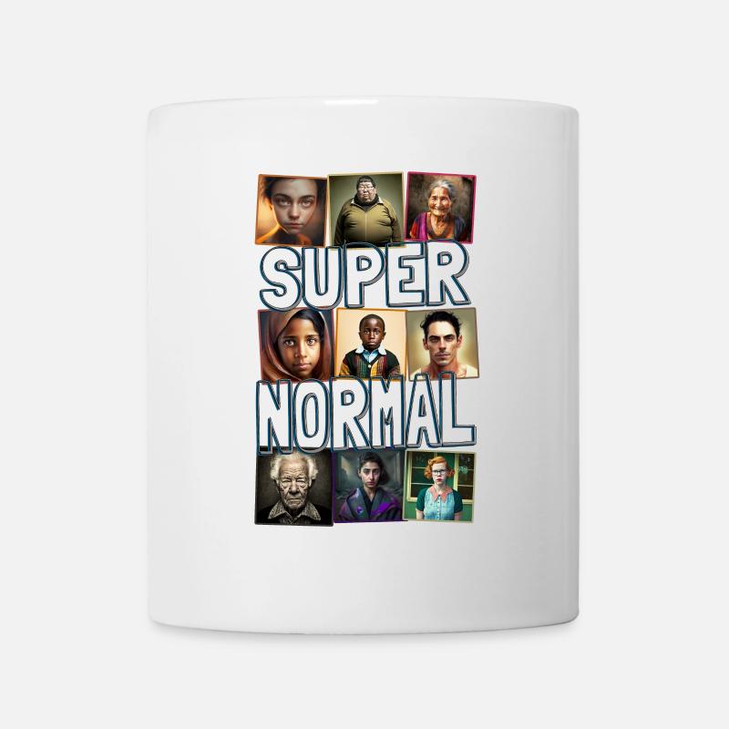 Super Normal 02 SUPER NORMAL - Mug blanc - blanc