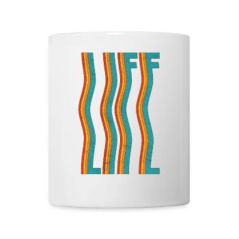 Retro Life Design Vintage - Tasse - Weiß - Vorne