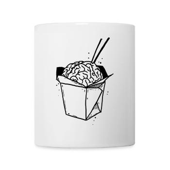 Brainfood 1 - Mug - white - Front