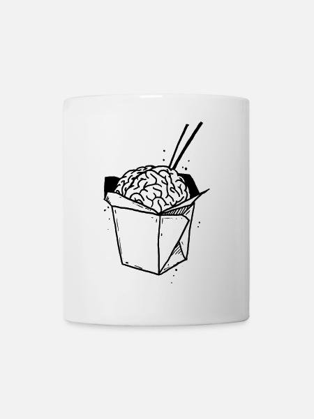 Brainfood 1 - Tasse - Weiß