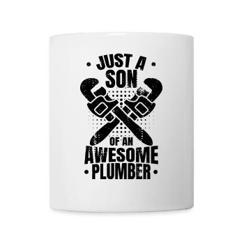 Little Plumber - Mug - white - Front