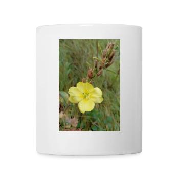 Good Morning Yellow Evening Primrose - Mug - white - Front
