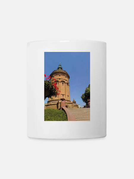 WASSERTURM MANNHEIM - Tasse - Weiß