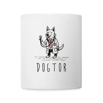 Dogtor Doctor Doc Doctor Funny Dog Animals Medicine - Mug - white - Front