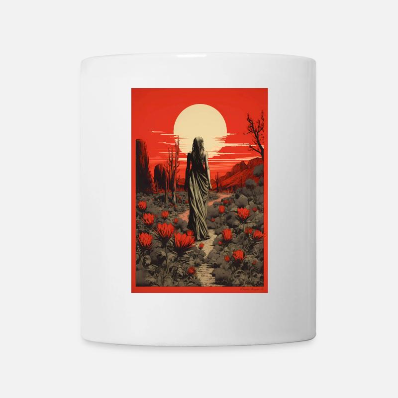 Consumée par le Désert - Mug blanc - blanc