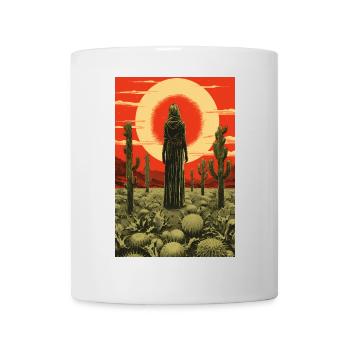 Mystischer Wüstenmond - Tasse - Weiß - Vorne