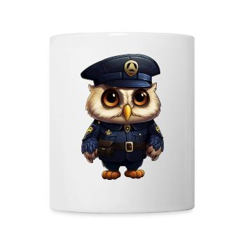 Owls Policeman - Mug - white - Front