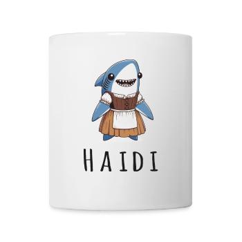 Haidi Heidi Heidelinde Name Hai Wortspiel - Tasse - Weiß - Vorne
