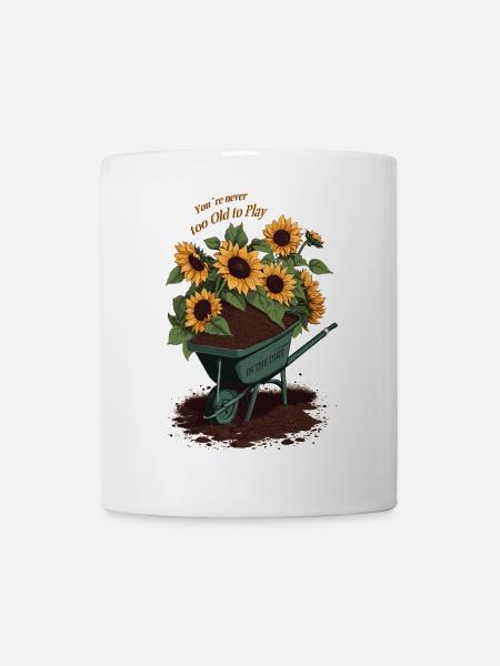 Hobbygärtner Sprüche - Tasse - Weiß