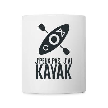 Jai Kayak: humour nautique - Mug blanc - blanc - Devant