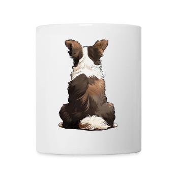 Border Collie - Tasse - Weiß - Vorne