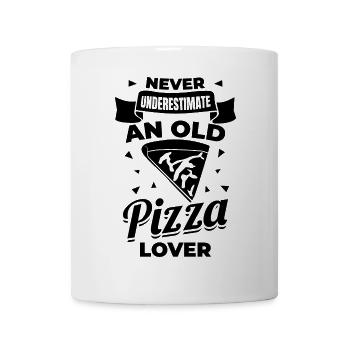 Pizza Grand-père - Mug blanc - blanc - Devant