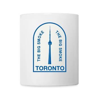 Toronto CNTower Big Smoke - Mug blanc - blanc - Devant