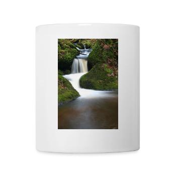 Mooswald Waterfall Motif - Mug - white - Front