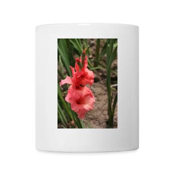 Gladiolus – starch in bloom - Mug - white - Front