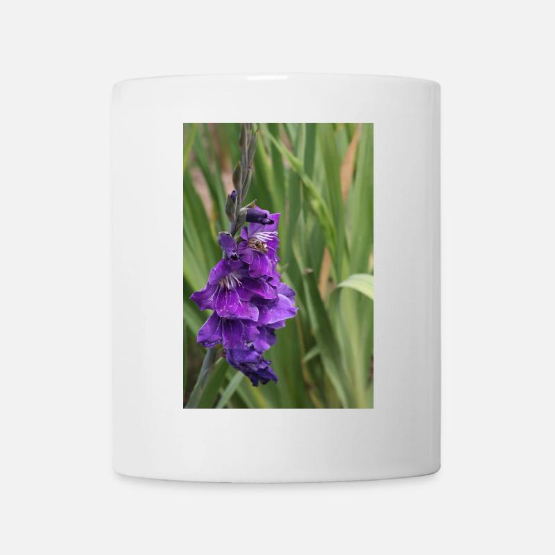 Gladiolus – starch in bloom - Mug - white