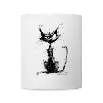 Felix der Gassenkater - Tasse - Weiß - Vorne