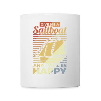 Vintage Sailing - Mug - white - Front