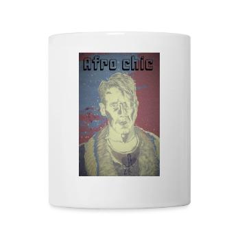 Afro-Chic - Tasse - Weiß - Vorne
