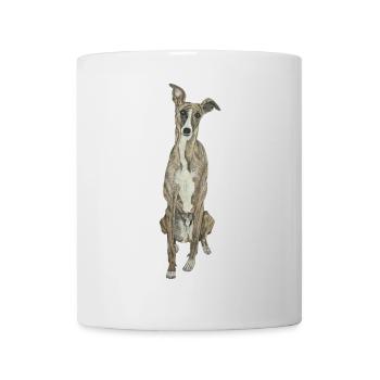 Lévrier Lévrier Chien Amour Chien Sport Doglove - Mug blanc - blanc - Devant