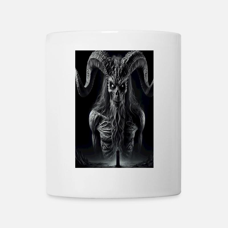 Gardien Démoniaque Cornu - Mug blanc - blanc
