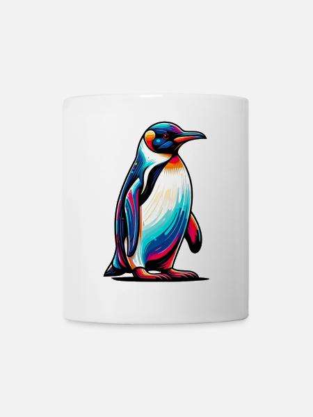 Pinguin - Tasse - Weiß