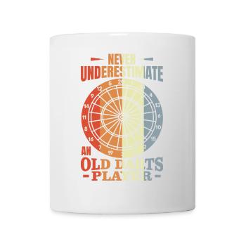 Darts player Grandpa - Mug - white - Front
