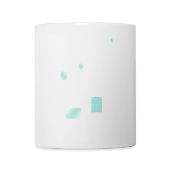 wir bauen weiß Ziegel Stein auf Stein - Tasse - Weiß - Vorne