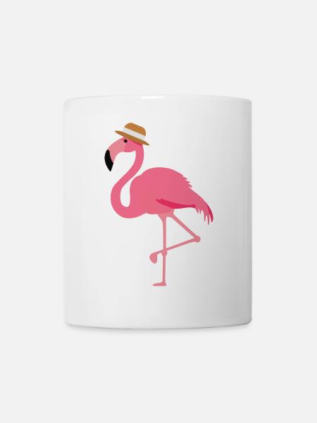 Flamingo - Tasse - Weiß