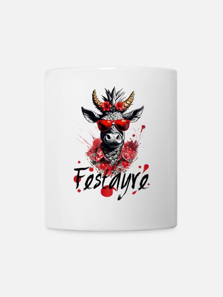 Festayre ! Féria de Béziers, Dax, Nîmes, Bayonne - Mug blanc - blanc