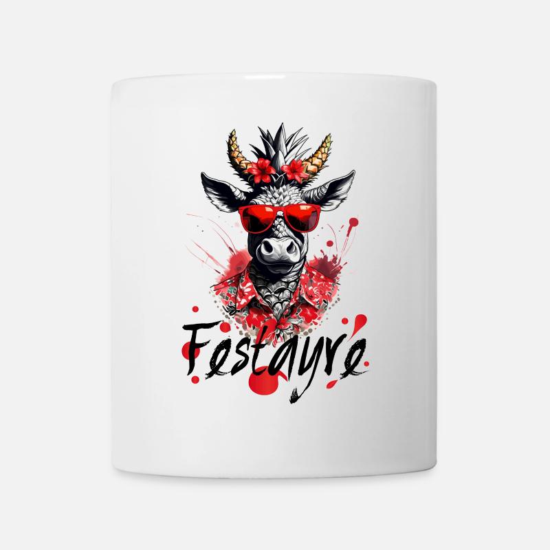 Festayre ! Féria de Béziers, Dax, Nîmes, Bayonne - Mug blanc - blanc