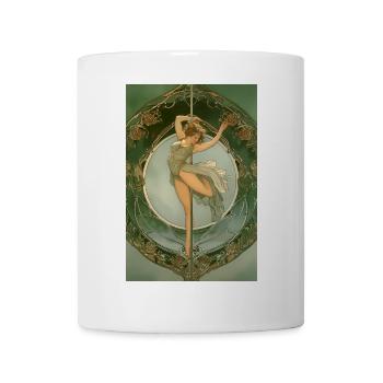 Art Nouveau Pole Dancer - Mug - white - Front