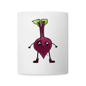 beetroot, vegetables, vitamins, harvest, garden, organic - Mug - white - Front