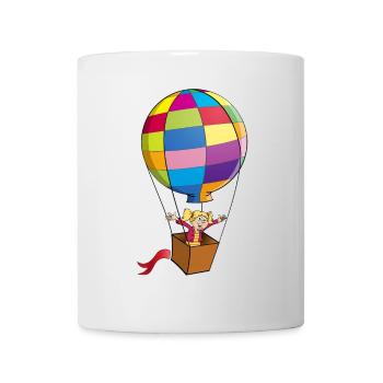 Sortie colorée de ballons - Mug blanc - blanc - Devant